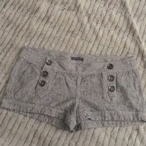Express Double Button Shorts